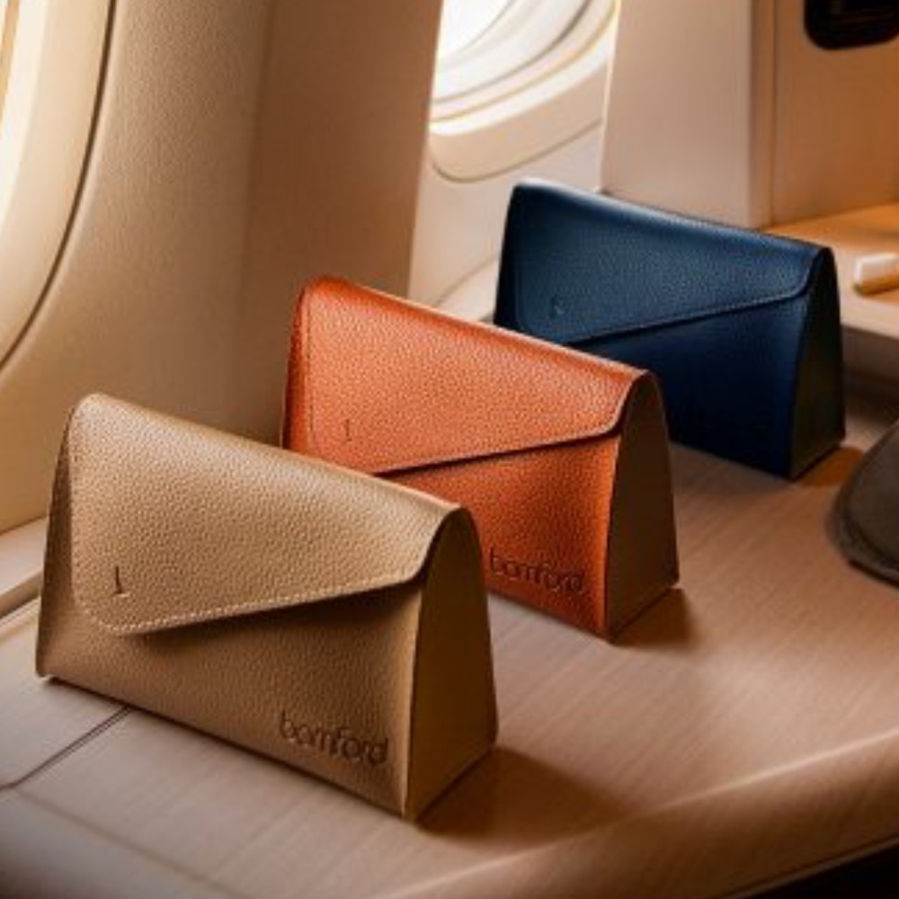 Cathay Pacific Bamford Luxury Travel Amenity Toiletry Pouch Bag NWOT